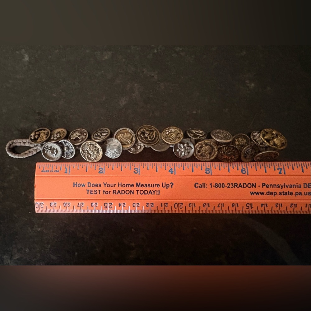 Antique Button Bracelet - image 7